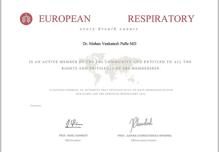 European Respiratory Concile