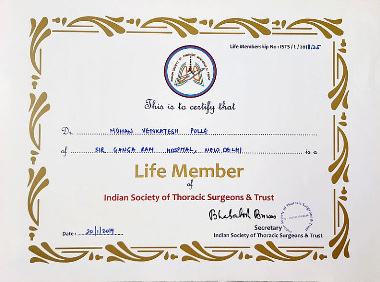 India Society of Thoracic Surgeons & Trust