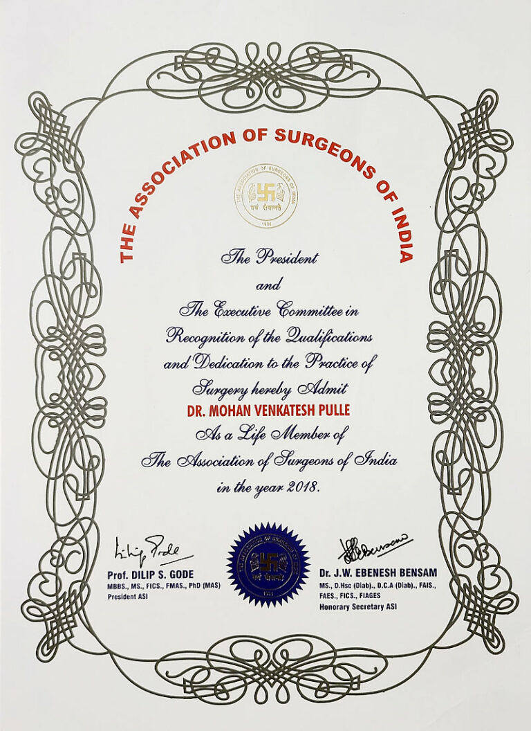 The Association of Sergeons of India